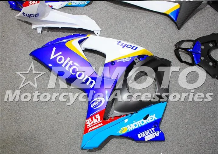 ACE наборы Новые для Suzuki GSXR1000 K9 2009 2010 впрыскивание, АБС-пластик мотоцикл обтекатель GSXR1000 K9 09 10 синий белый R42