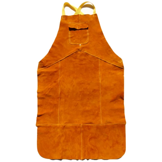 Mandil Delantal de soldadura de cuero completo protector de pecho y muslos