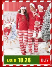 Рождественские пижамы для всей семьи; комплект модной одежды для всей семьи с принтом и круглым вырезом; одинаковые комплекты для семьи для папы и мамы