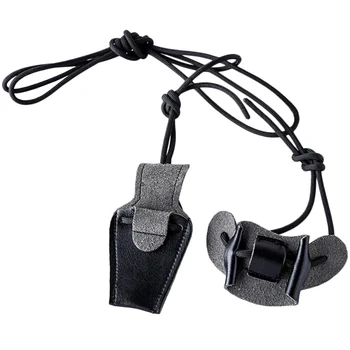 

Archery Bow Stringer Leather Bowstring Install Tool Bow Rope Long Bow Stringer String Outdoor Hunting Accessories