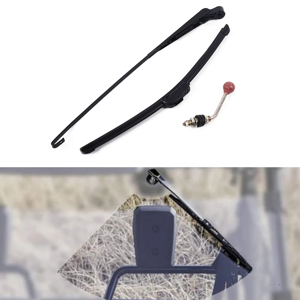 

Universal Windshield Wiper ATV UTV Special Plastic+Glass Fiber Skeleton