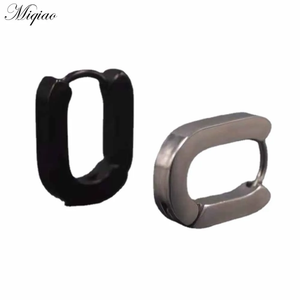 Miqiao 20pcs Fashion Creative Stainless Steel Geometric Ear Buckle Exquisite Body Piercing Jewelry
