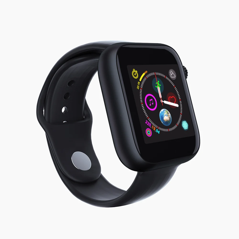 Finow Z6 1,5" SIM 2G смарт-часы детские для Apple Watch Bluetooth Вызов HD камера шагомер женские умные часы Поддержка Android IOS - Цвет: Black Black