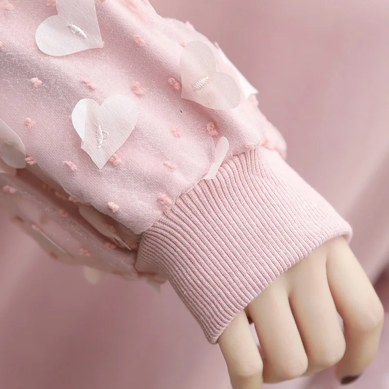 WLG одежда для всей семьи Одежда мамы и дочки милое платье розового цвета с принтом