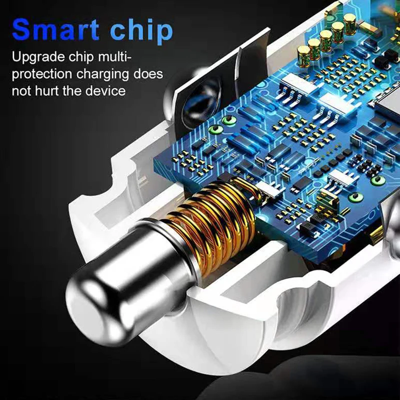 Mi ni USB Автомобильное зарядное устройство Quick Charge 3,0 Автомобильное зарядное устройство для телефона для iPhone samsung Xiaomi mi huawei QC3.0 QC Быстрая зарядка для мобильного автомобиля