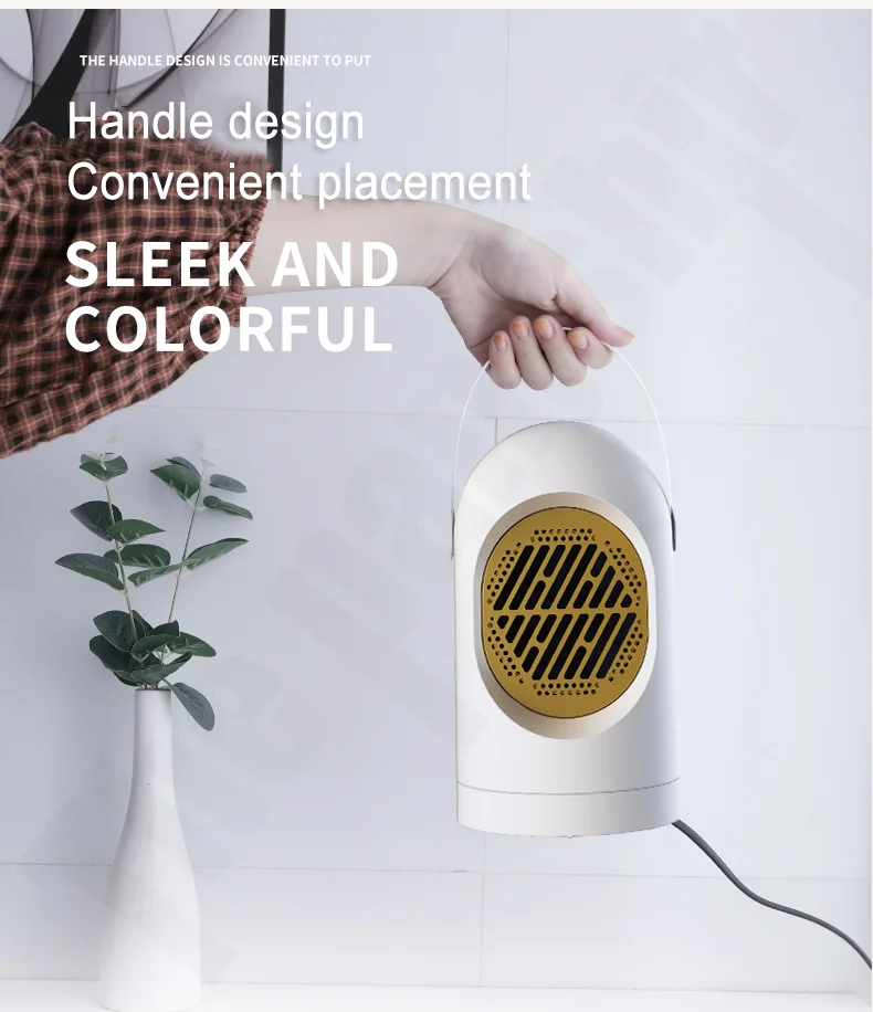 Student dormitory bathroom wall hanging household portable desktop quick heating hand and foot warmer silent electric warm air Student dormitory bathroom wall hanging household portable desktop quick heating hand and foot warmer silent electric warm air