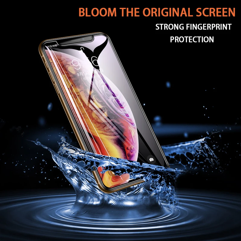 Переднее и заднее закаленное стекло для iPhone 11 Pro X XS MAX XR Защитное стекло для экрана протектор для iPhone 6 6S 7 8 Plus Передняя пленка