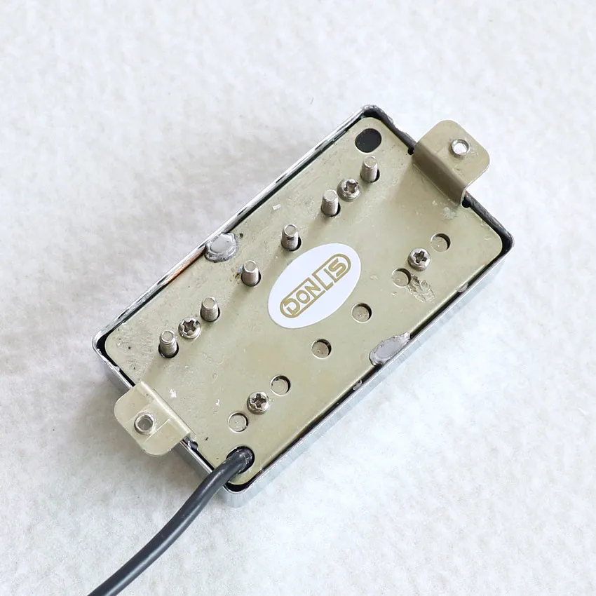 Гитарный пикап PAF style chrome Alnico 2 lp с никелевой серебряной пластиной электрогитара