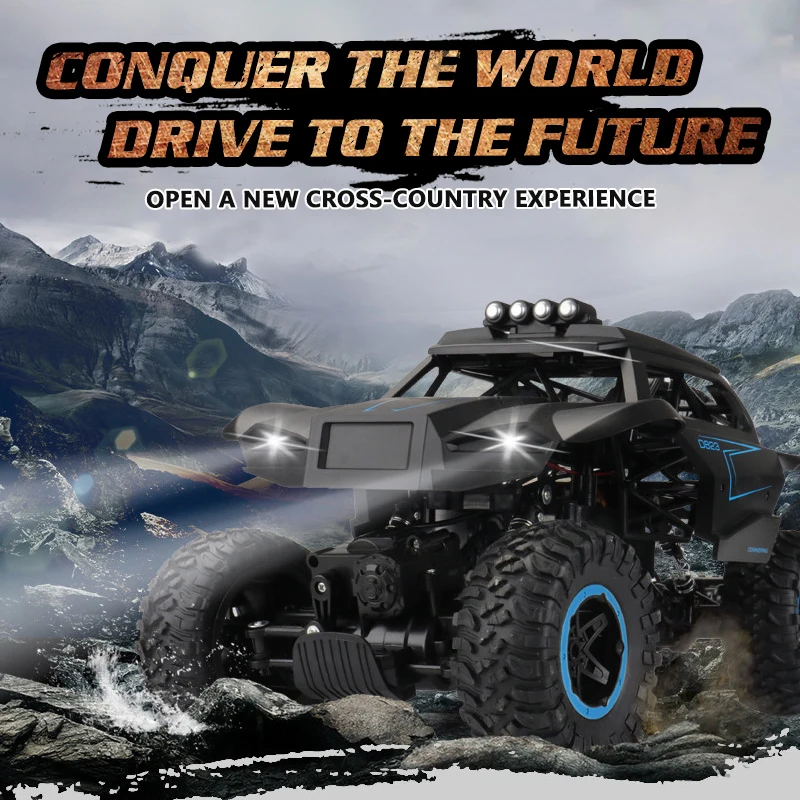 Радиоуправляемый автомобиль 1:12 6WD Rock Crawler 2 4G игрушечный с дистанционным