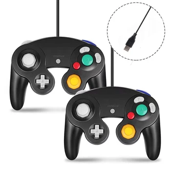 

For Gamecube Controller USB Wired Handheld Joystick For Nintend For GC Controle Computer PC Gamepad