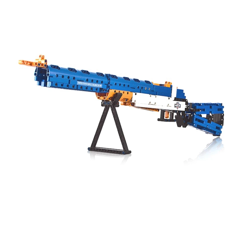 Конструктор совместимый с блокировкой военного пистолета Desert Eagle AK 47 M1 .30 Калибр