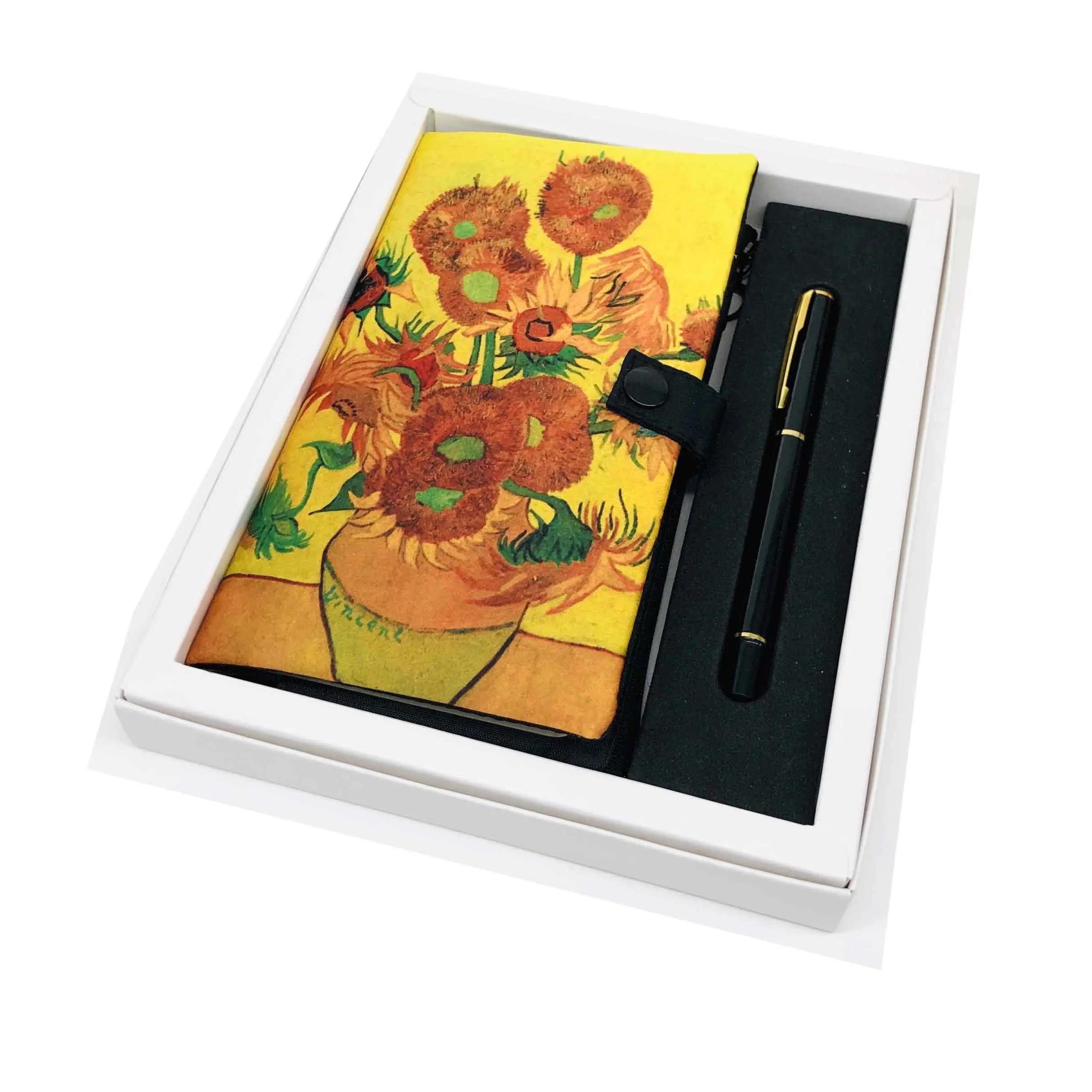 

Van Gogh painting designer picture digital printing gift souvenirs art collections customized multi-faction notebook