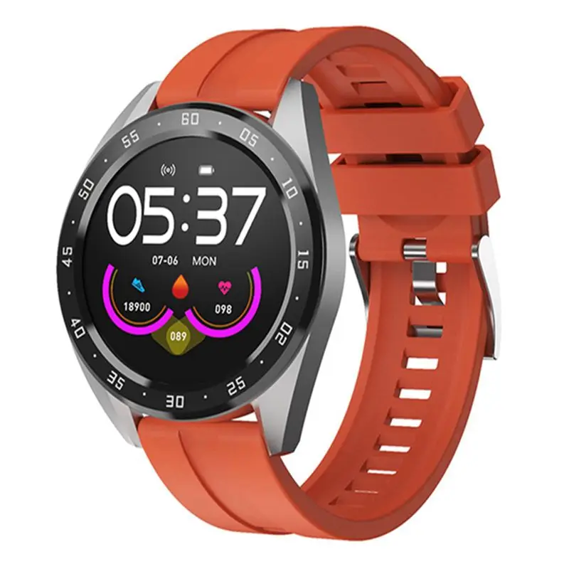 Bakeey X10 модные погодные часы с пульсометром bluetooth OTA умные для Android IOS|Смарт-часы| |
