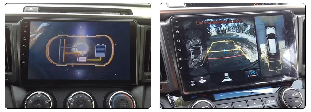 10," ips 1 Din Android 9,0 мультимедийная Автомобильная магнитола для Toyota RAV4 USB 4 Гб ram MAX6 gps Bluetooth wifi навигация