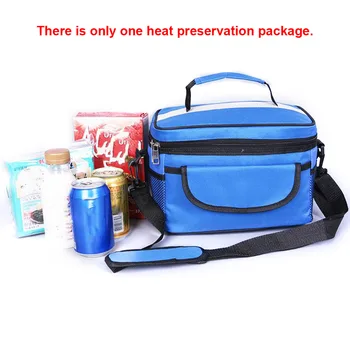 

Large Capacity With Strap BBQ Cooler Bag Insulated Portable Outdoor Reusable Collapsible Food Storage Oxford Cloth Picnic