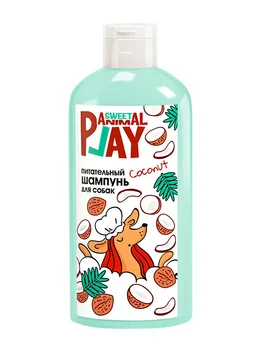 

ANIMAL PLAY ANIMAL PLAY SWEET shampoo for dogs and cats nutritional Jamaican coconut