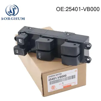 

25401-VB000 Front Left Electric Power Window Master Control Switch Button For Nissan almera tino