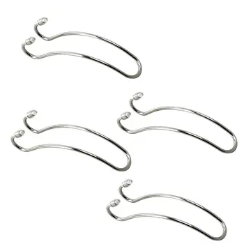 

4Pcs Car Seat Back Hooks Vehicle Headrest Hanger For Handbag Shopping Bag Coat Storage Hanger Car Accessories Hook Organi