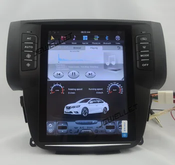 

10.4" tesla style vertical screen android 8.1 Six core Car GPS radio Navigation for Nissan Sentra Pulsar Sylphy 2013-2016
