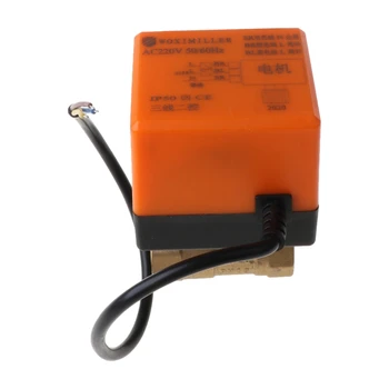 

Electric Motorized Brass Ball Valve DN20 AC 220V 2 Way 3-Wire with Actuator R9JC