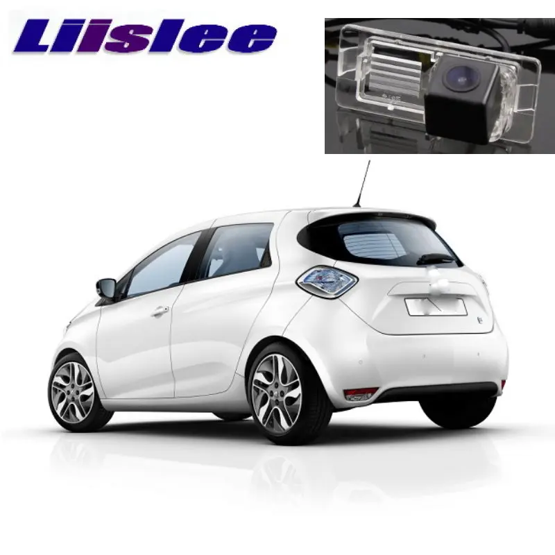 LiisLee Автомобильная HD камера заднего вида для Renault Zoe 2012~ ночного видения Водонепроницаемая специальная камера заднего вида