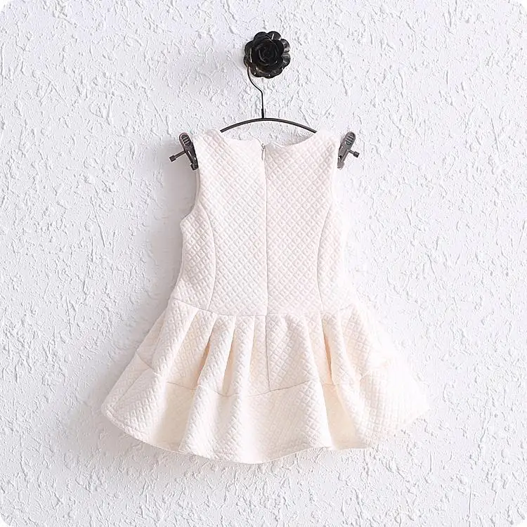 Spring New Style Girls Korean-style Children Shirt Small CHILDREN'S Pure Cotton Vest Dress Childrenswear Child Princess Dre