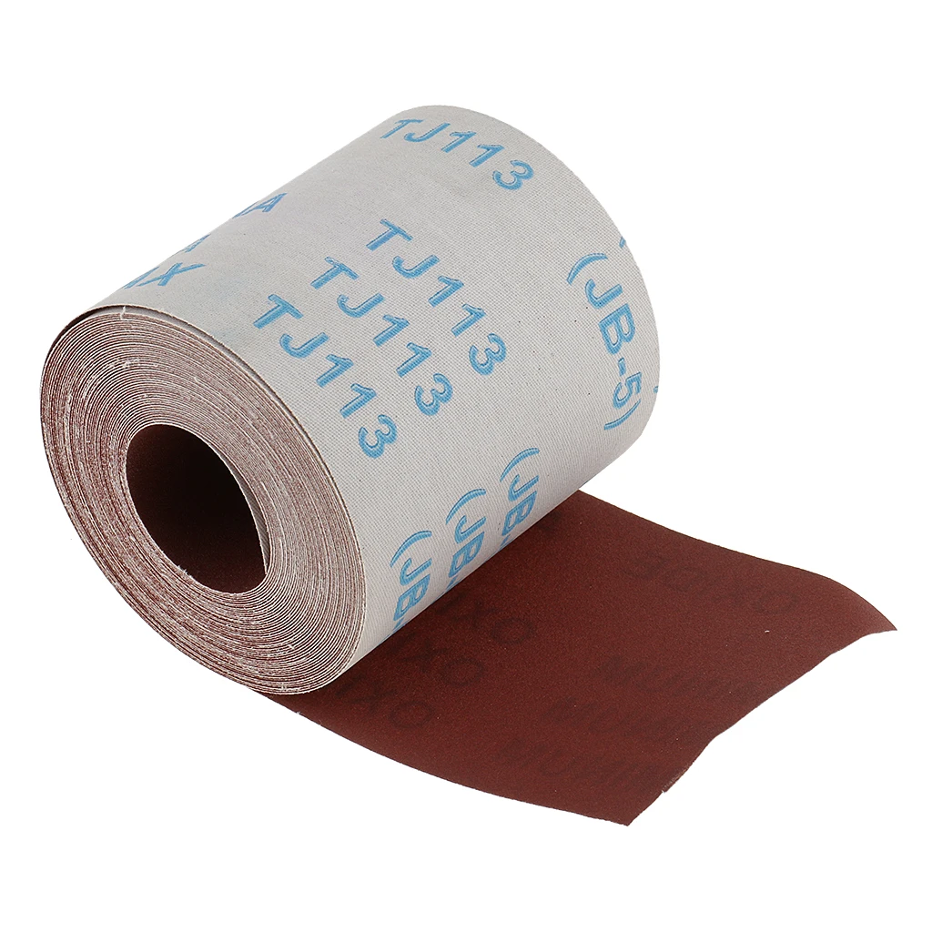 320 Grit 10meter Emery Cloth Abrasive Paper Sandpaper Roll Metal Working