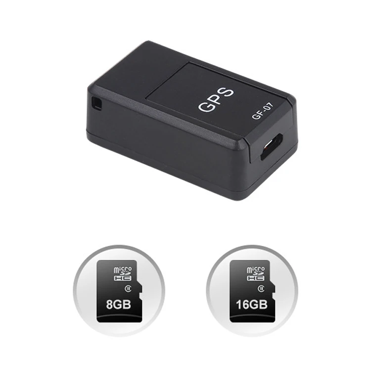GPS Tracker Mini Portable GPS Locator For The Elderly Children Tracking Positioning Strong Magnetic Adsorption Car Burglar GF07