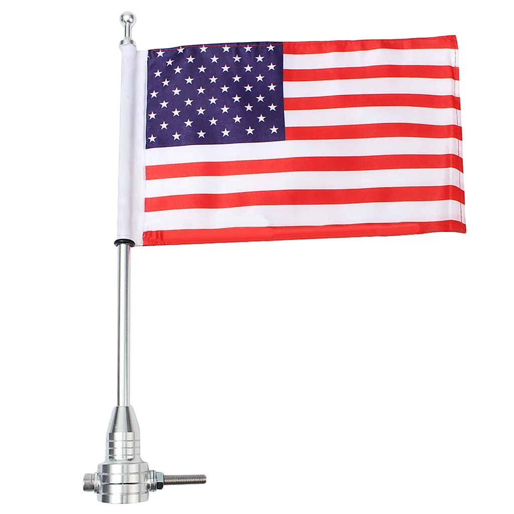 Motorcycle Antenna Flag Mount Bolts Kit United States Of America For  ATV