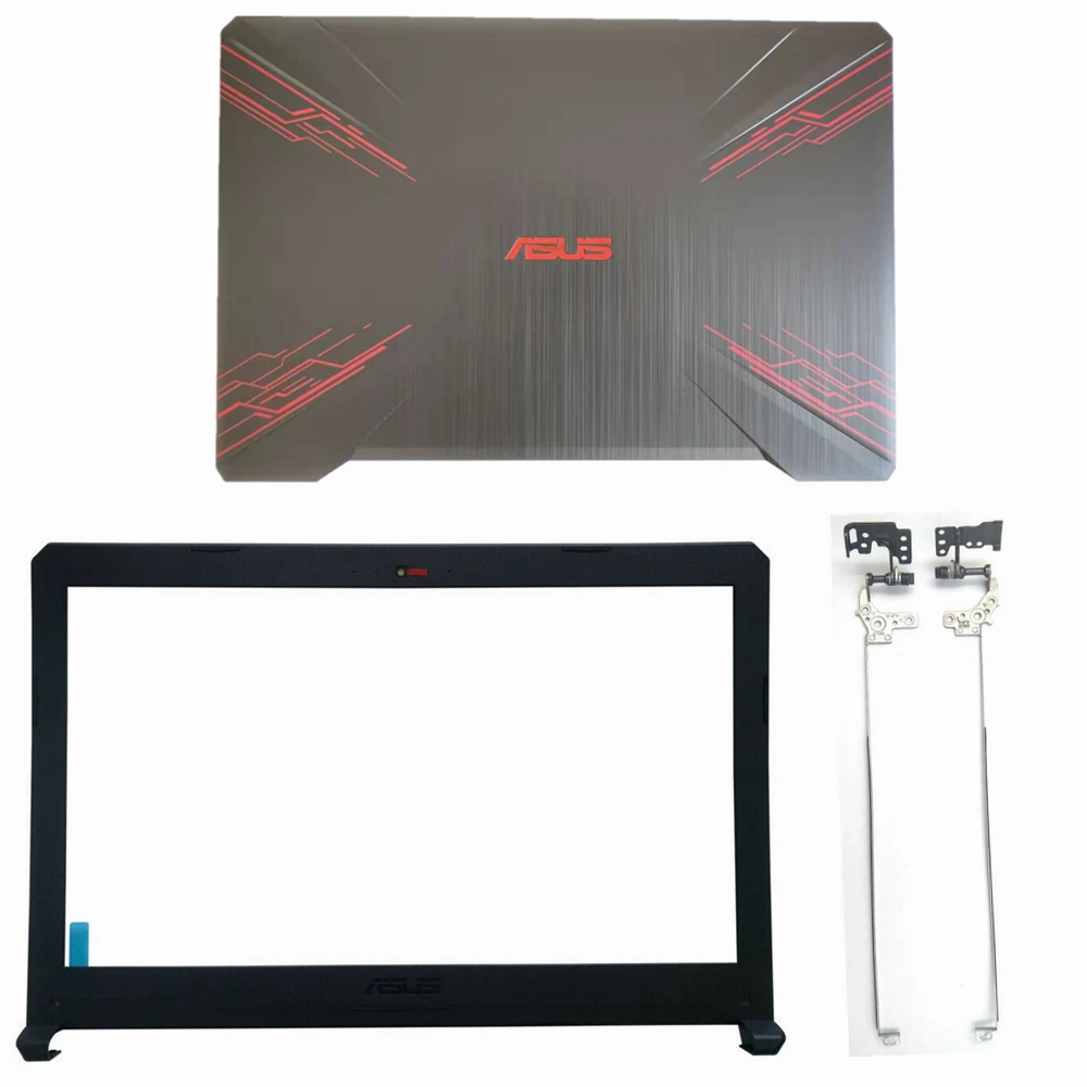 Новинка задняя крышка ЖК-дисплея для ASUS FX80 fx505 + передняя панель ЖК-дисплея/петли