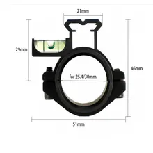 Охотничий прицел фонарь-лазер баррель крепление 25,4 мм и 30 мм кольцевой адаптер 20 мм Вивер Пикатинни с пузырьковым уровнем