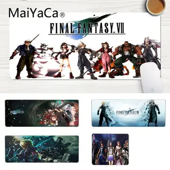 

MaiYaCa Beautiful Anime Game final fantasy Laptop Gaming Mice Mousepad Large Lockedge Mouse pad PC Computer mat