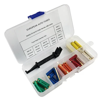 

Eastern Europe Fuse 5A-30A Eastern European Car Fuse Cylindrical Fuse Ceramic Tube Fast-breaking Protection Dropshipping