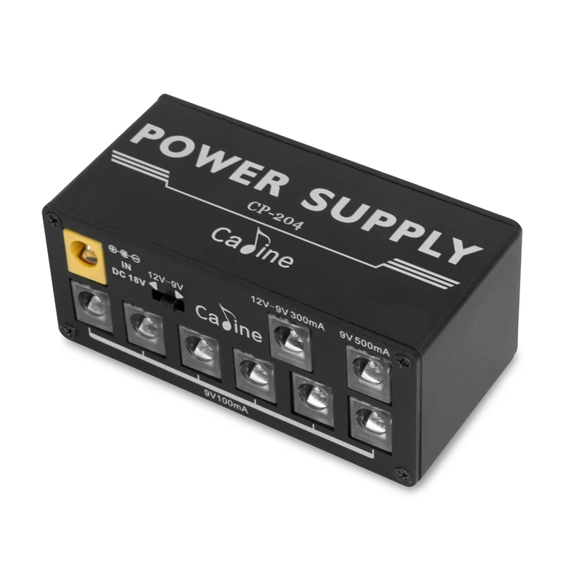 Caline CP-204 guitarra pedal fonte de alimentação
