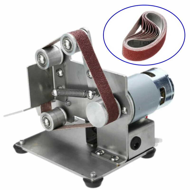 

Polishing Belt Sander Grinding 330x15mm Tools Workshop Multi-functional