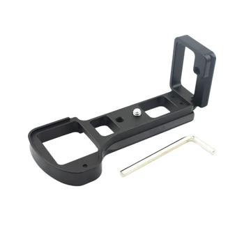 

Quick Release L-Plate Bracket Vertical Hand L Plate Grip Hotshoe for Sony A6500