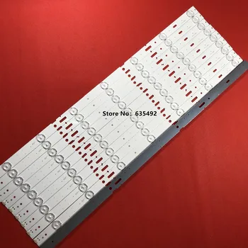 

New 10set=30 PCS 7LED 625mm LED backlight strip for Samsung_2014ARC320_3228_B07 32CLE6525BG LM41-00100A 32VLE6520-BH