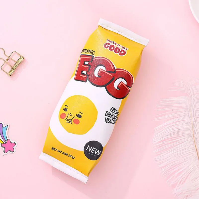 Сумка для карандашей Kawaii гамбургер школьный чехол для карандашей для милых закусок ручка сумка коробка рекламная канцелярская сумка органайзер офисные принадлежности