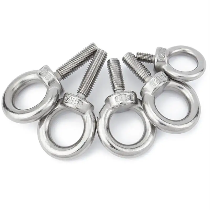 M3 M4 M5 M6 M8 M10 M12 DIN580 Eye Bolt 304 Stainless Steel Marine