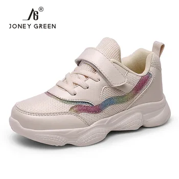 

Spring Children Sports Shoes Girls Breathable Running Sneakers Kids Outside Travelling Breathable Mesh Shoes Size 26 to Size 37