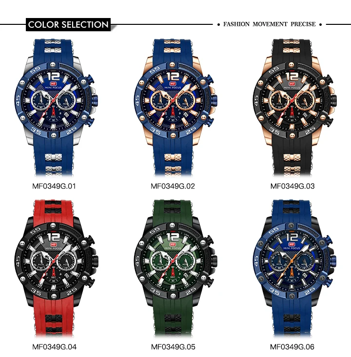 Мужские часы Relogio Masculino, силиконовые спортивные Кварцевые военные часы с хронографом, роскошные брендовые Zegarek Meski Erkek Kol Saati