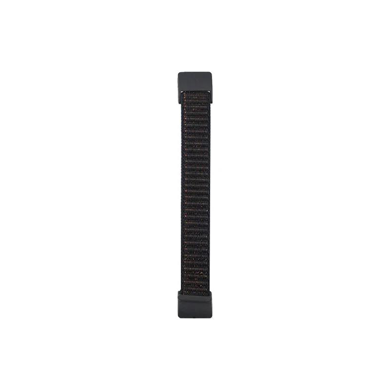 Нейлоновый ремешок для Fitbit Inspire HR Смарт фитнес-трекер спортивные Петли браслет ремешок пористая дышащая сменный ремешок - Цвет ремешка: black red
