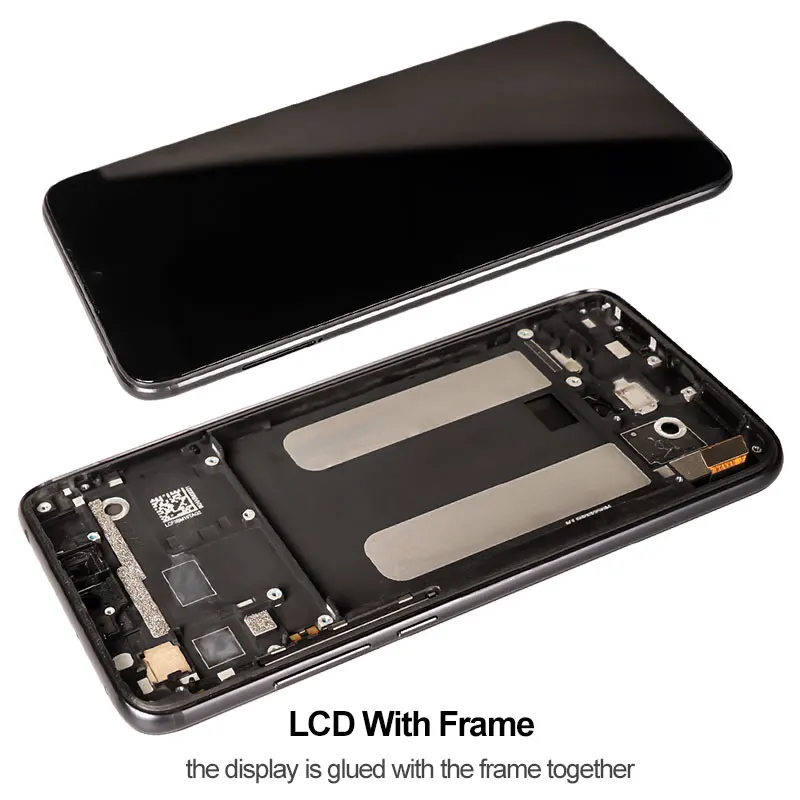 Датчик отпечатков пальцев дисплей для Xiaomi Mi CC9/ 9 Lite ЖК сенсорный экран Замена