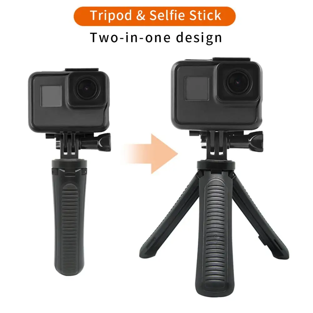 BGNing мини-удлинитель Полюс микро Настольный Штатив для GoPro 7 6 5/YI Спортивная камера селфи палка ж/Нескользящий держатель мобильного телефона клип