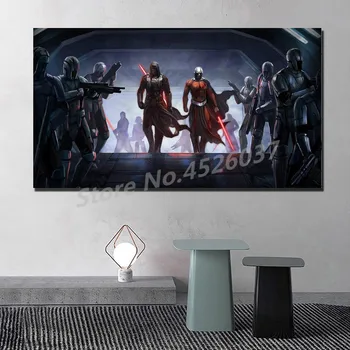 

Knights Of The Old Republic Canvas Prints Picture Modular Paintings For Living Room Poster On The Wall Home Decor