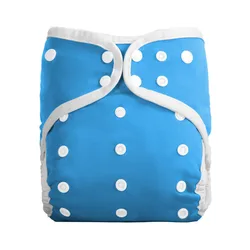 Couches de nuit pour bébés de 0 à 6 mois, écologiques, lavables et réutilisables pour nouveau nés, couche culotte ajustable 