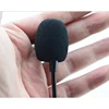 10Pcs Medium Mini Headset Microphone Mic Windscreens Foam Microphone Covers Black Color 33*27*15mm ► Photo 3/6
