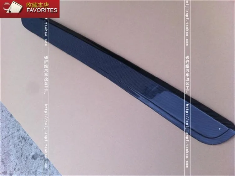Подходит для Subaru legacy 2004-2008 Задний спойлер из углеродного волокна заднее крыло