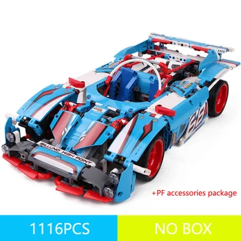 

1116pcs Rally racing building block DIY car Technic Car mechanical assembled Bricks 38048 Compatible 42077 Kids Toys Gifts