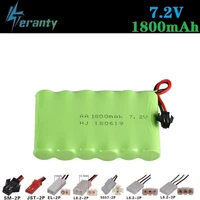 ( M Model ) 7.2v 1800mah NiMH Battery For Rc toys Car Tanks Trains Robot Boat Gun Ni-MH AA 700mah 7.2v Rechargeable Battery 1Pcs 1